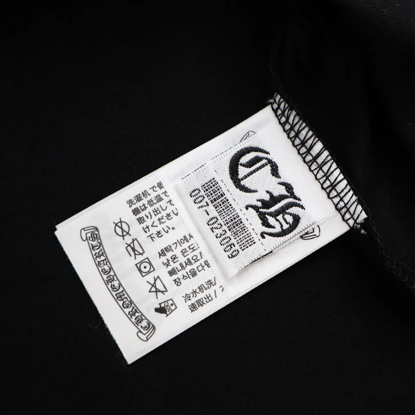 🅿️290 [Exclusive supply] CH Crow Heart Animation Printed Short Sleeves. The original product was purchased for 4,296. The fabric is made of custom-woven and dyed 230g pure cotton plain weave. The printing is made of imported ink and three-dimensional printing. The size and position are perfectly restored. Size:S.M.L
